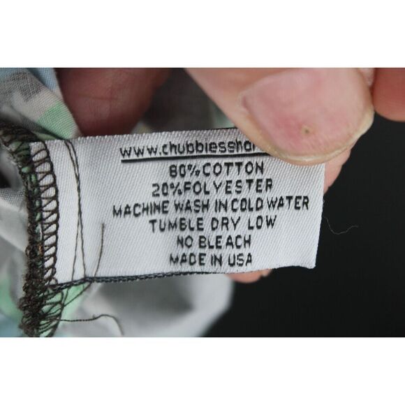 Chubbies Multicolor Tropical Print Casual Button Down Shirt - Picture 8 of 8